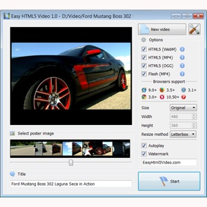html website video streaming